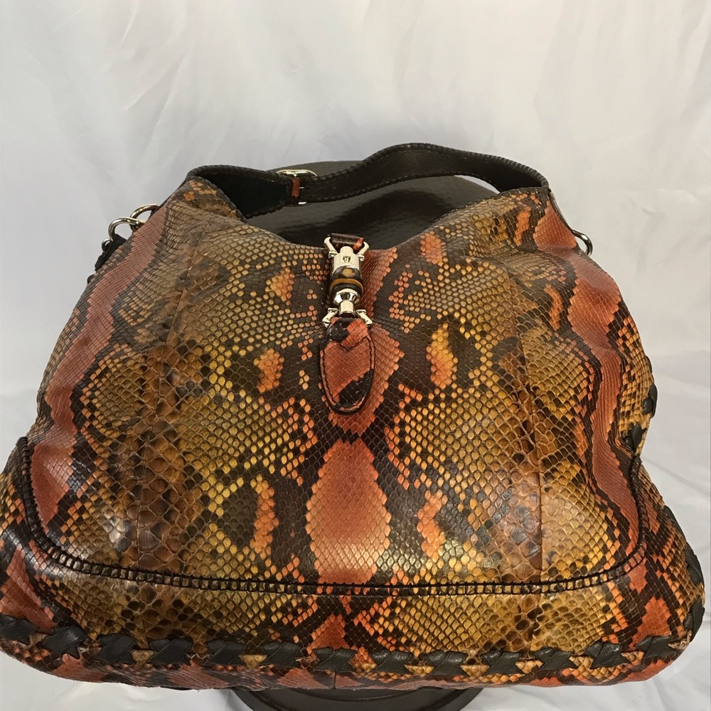 Authentic Gucci Snake Leather Purse - Picture 3 of 16